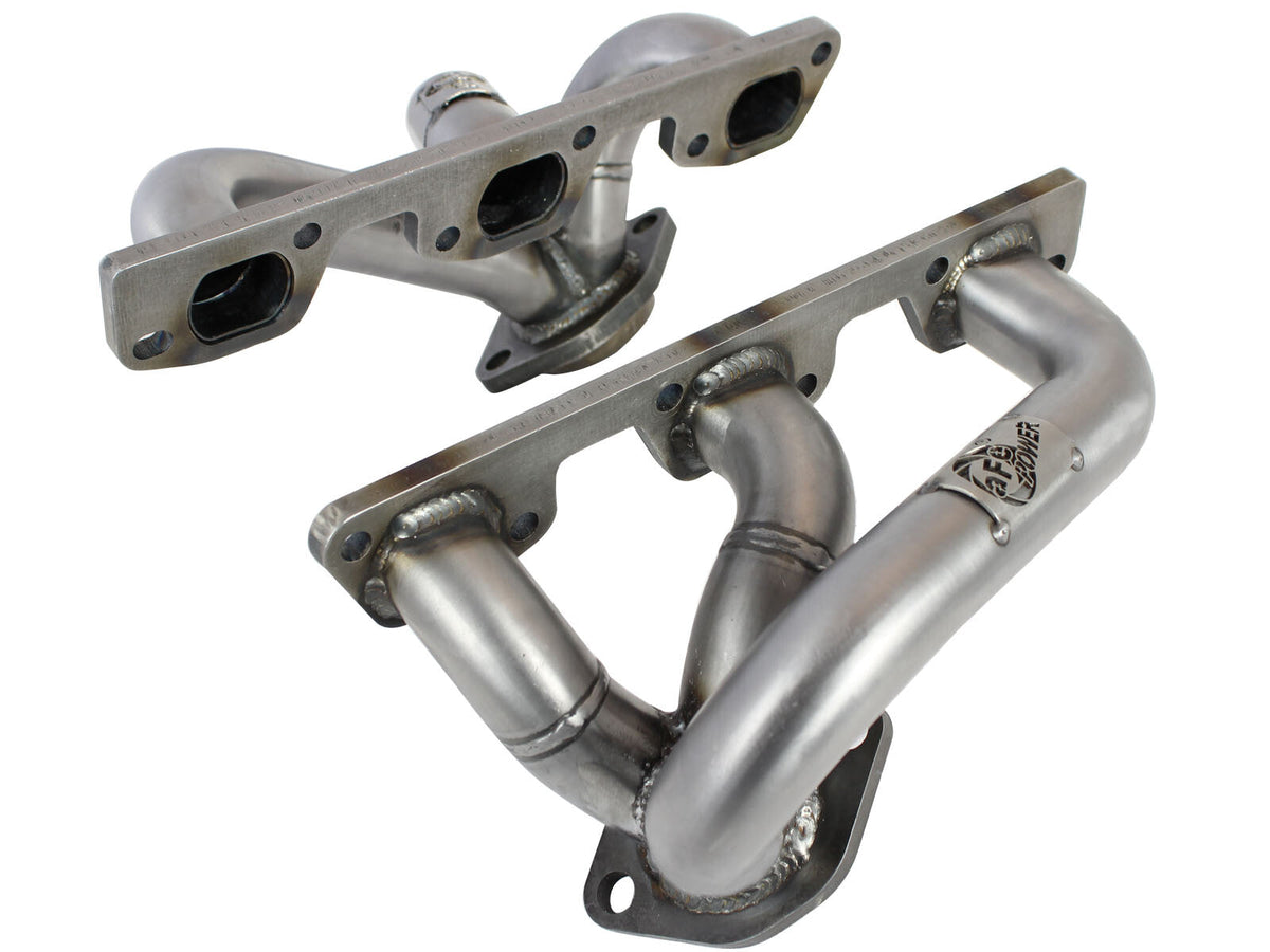 Twisted Steel 409 Stainless Steel Short Tube Header Jeep Wrangler (JK) 07-11 V6-3.8L w/o Gasket Or Seal aFe Power aFe Power