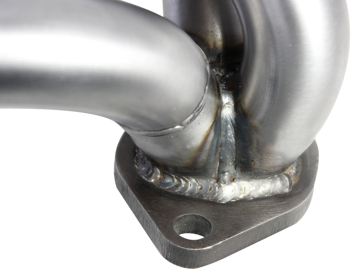 Twisted Steel 409 Stainless Steel Short Tube Header Jeep Wrangler (JK) 07-11 V6-3.8L w/o Gasket Or Seal aFe Power aFe Power