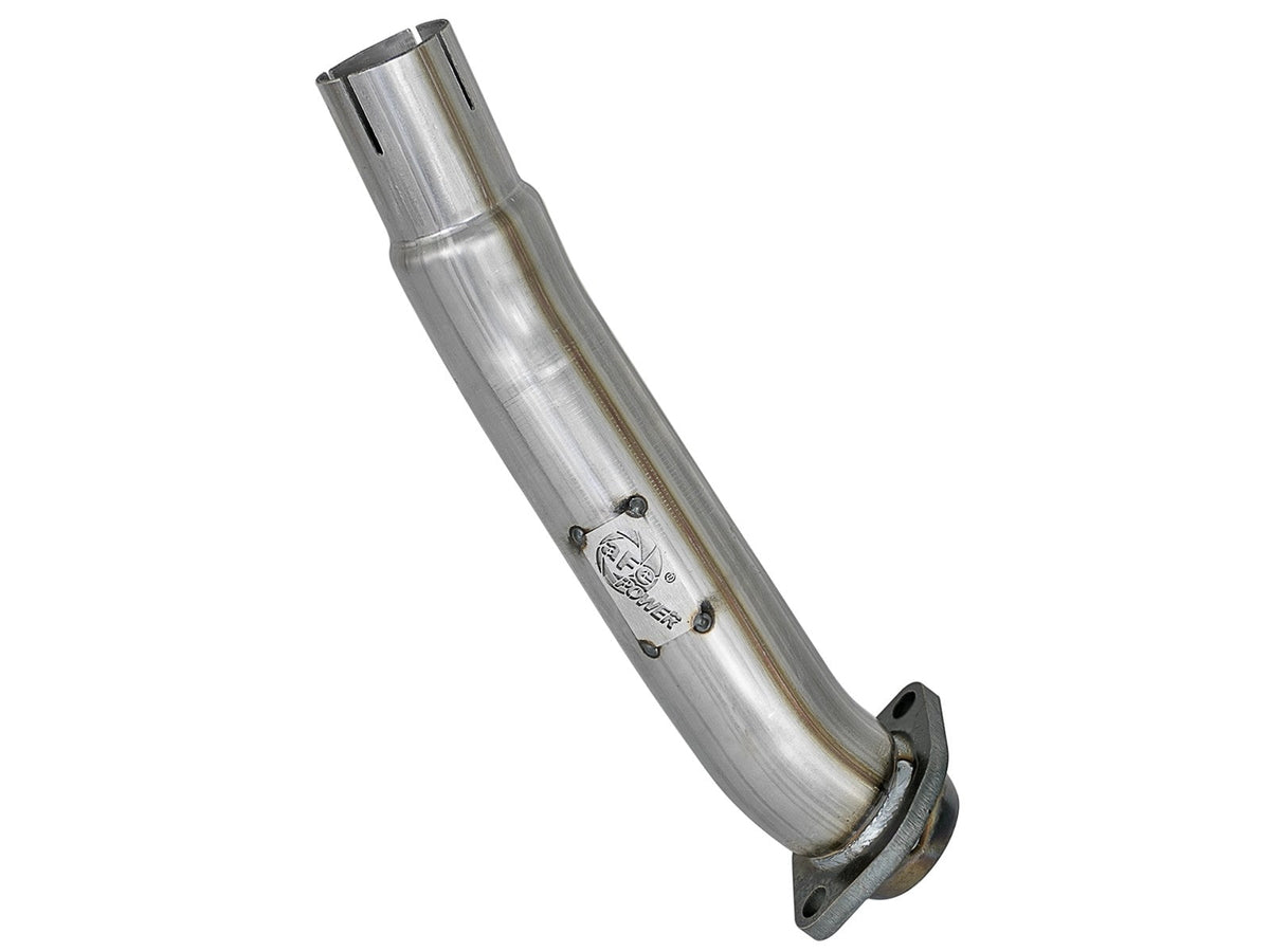Twisted Steel 2-1/2 Inch 409 Stainless Steel Loop-Delete Downpipe Jeep Wrangler (Jl) 18-26/ Gladiator (Jt) 20-26 V6-3.6L aFe Power aFe Power