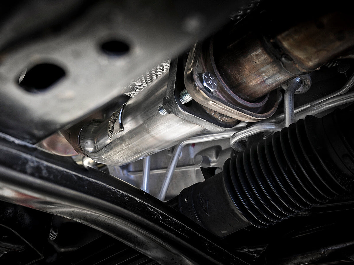 Twisted Steel 2-1/2 Inch 409 Stainless Steel Loop-Delete Downpipe Jeep Wrangler (Jl) 18-26/ Gladiator (Jt) 20-26 V6-3.6L aFe Power aFe Power