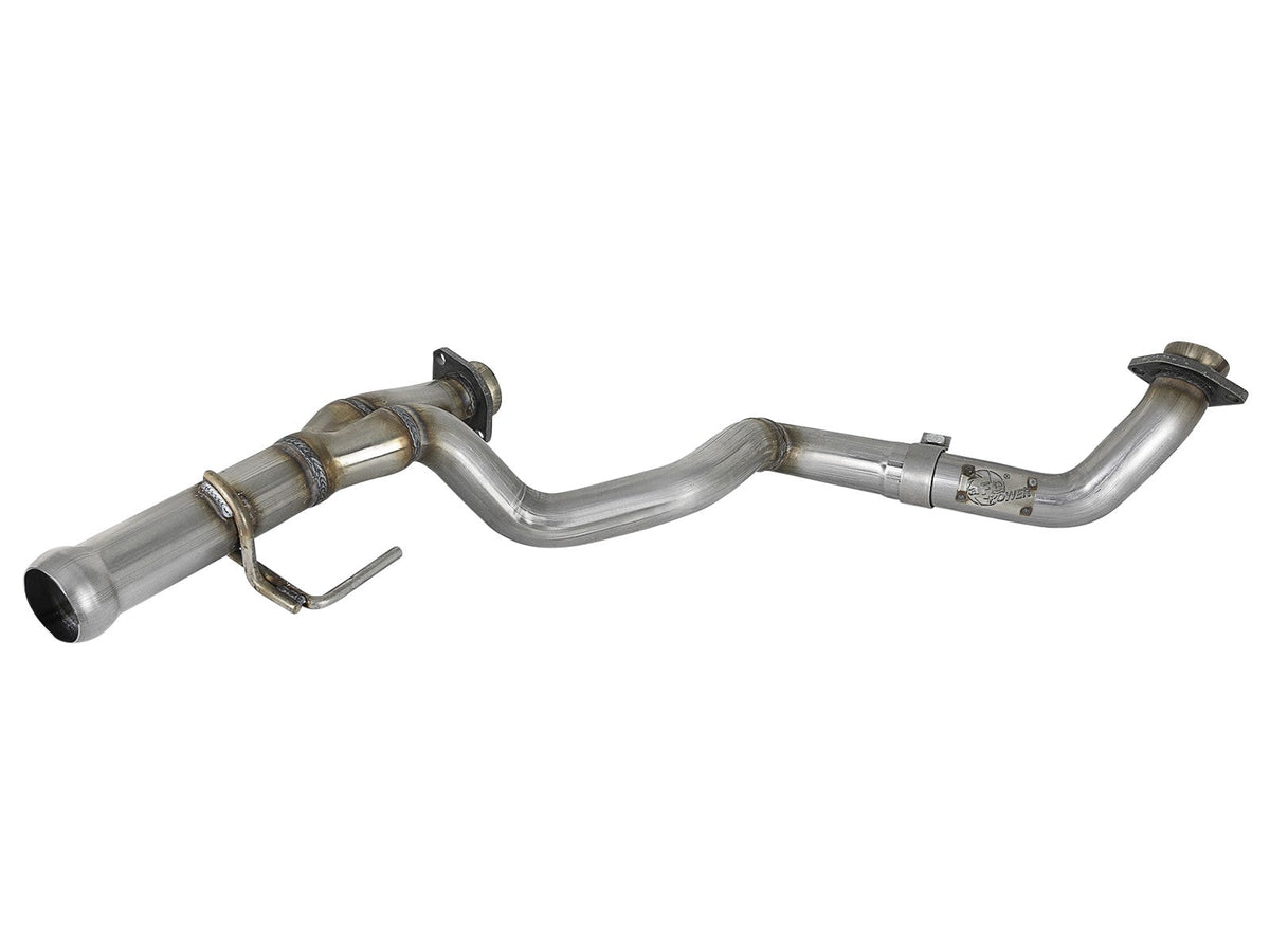 Twisted Steel 2-1/4 Inch to 2-1/2 Inch 409 Stainless Steel Street Series Y-Pipe Jeep Wrangler (Jl) 18-26/ Gladiator (Jt) 20-26 V6-3.6L aFe Power aFe Power