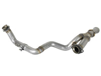 Twisted Steel 2-1/4 Inch to 2-1/2 Inch 409 Stainless Steel Street Series Y-Pipe Jeep Wrangler (Jl) 18-26/ Gladiator (Jt) 20-26 V6-3.6L aFe Power aFe Power