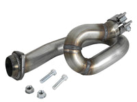 Twisted Steel Loop Relocation Pipe Jeep Wrangler (Jl) 18-26/ Gladiator (Jt) 20-26 V6-3.6L aFe Power aFe Power