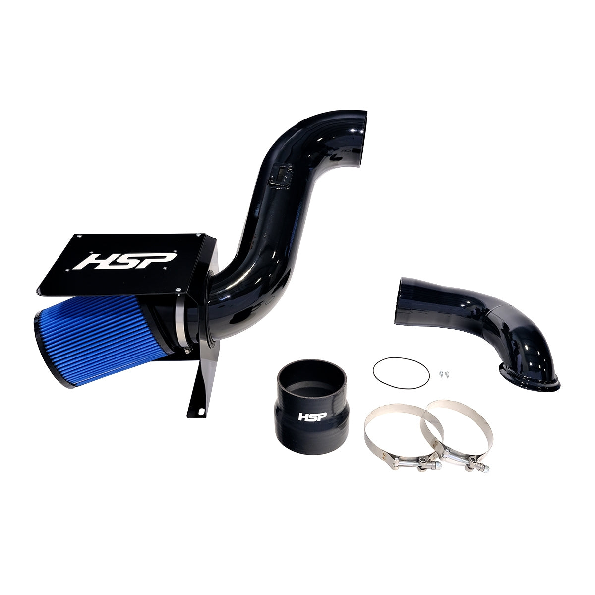 2007.5-2010 Chevrolet / GMC Cold Air Intake Bundle Gloss Black HSP Diesel - HSP Diesel