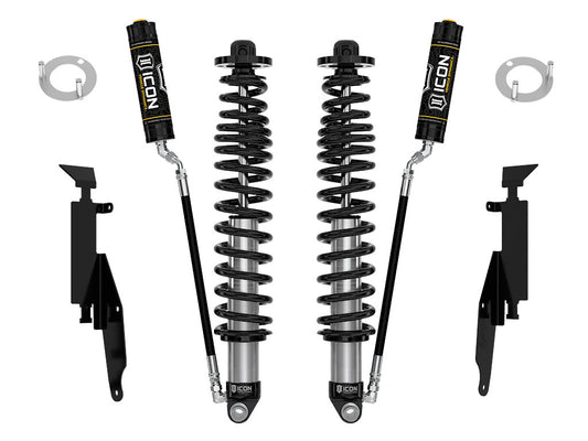 2021-2023 Ford Bronco Rear 1.25-3 Inch Lift V.S. 2.5 Series Coilover Kit Remote Reservoir Heavy Rate Spring Icon Vehicle Dynamics Icon Vehicle Dynamics