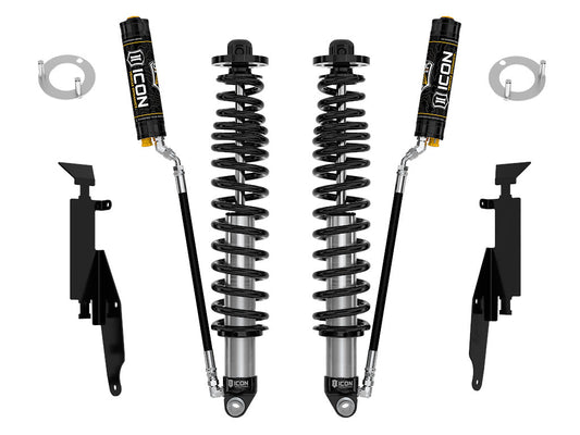 2021-2023 Ford Bronco Rear 1.25-3 Inch Lift V.S. 2.5 Series Coilover Kit Remote Reservoir W/ CDCV Heavy Rate Spring Icon Vehicle Dynamics Icon Vehicle Dynamics