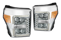 FORD SUPER DUTY (11-16): ALPHAREX NOVA HEADLIGHTS LED Projector Headlights Driven Light Group