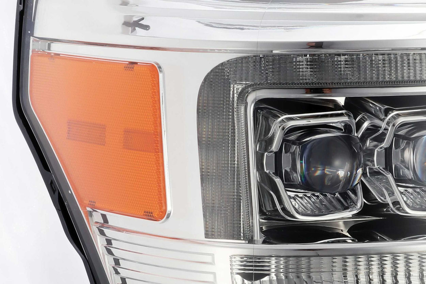 FORD SUPER DUTY (11-16): ALPHAREX NOVA HEADLIGHTS LED Projector Headlights Driven Light Group