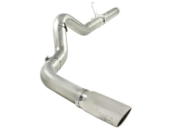 compare product Atlas 5 Inch Aluminized Steel Dpf-Back Exhaust System w/Polished Tip Dodge Diesel Trucks 07.5-12 L6-6.7L (td) aFe Power