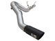 Atlas 5 Inch Aluminized Steel Dpf-Back Exhaust System w/Black Tip Dodge Ram Diesel Trucks 13-18 L6-6.7L (td) Crew Cab aFe Power aFe Power