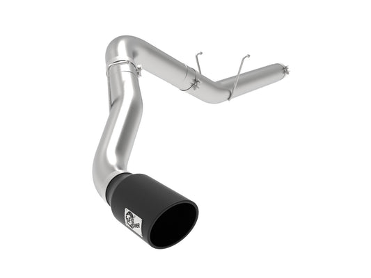 Atlas 5 Inch Aluminized Steel Dpf-Back Exhaust System w/Black Tip Ram Diesel Trucks 19-26 L6-6.7L (td) Crew Cab, Long Bed 8' Box 169 Inch Wheelbase Models aFe Power