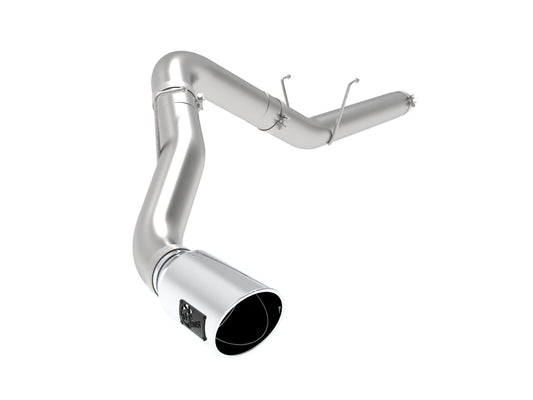 Atlas 5 Inch Aluminized Steel Dpf-Back Exhaust System w/Polished Tip Ram Diesel Trucks 19-26 L6-6.7L (td) Crew Cab Long Bed 8' Box 169 Inch Wheelbase aFe Power aFe Power