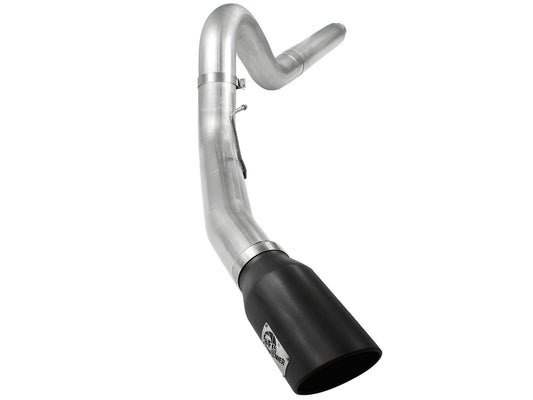 Atlas 5 Inch Aluminized Steel Dpf-Back Exhaust System w/Black Tip Ford Diesel Trucks 08-10 V8-6.4L (td) aFe Power aFe Power