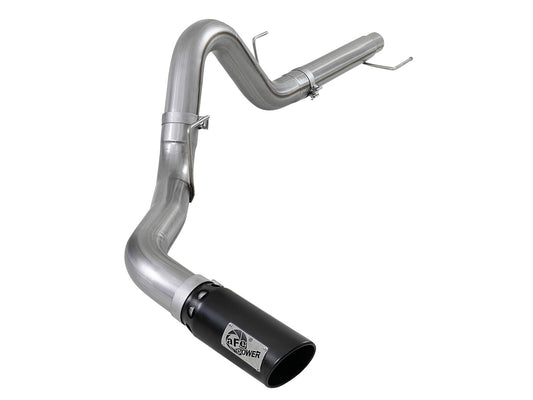 Atlas 4 Inch Aluminized Steel Dpf-Back Exhaust System w/ Black Tip Ford F-150 18-20 V6-3.0L (td) aFe Power