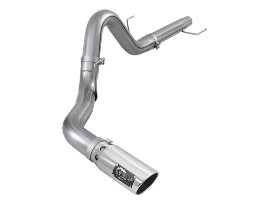 Atlas 4 Inch Aluminized Steel Dpf-Back Exhaust System w/ Polished Tip Ford F-150 18-20 V6-3.0L (td) aFe Power aFe Power