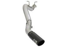 Atlas 4 Inch Aluminized Steel Dpf-Back Exhaust System w/Black Tip GM Diesel Trucks 17-19 V8-6.6L (td) L5P aFe Power