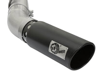 Atlas 4 Inch Aluminized Steel Dpf-Back Exhaust System w/Black Tip GM Diesel Trucks 17-19 V8-6.6L (td) L5P aFe Power