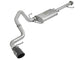 Scorpion 2-1/2 Inch Aluminized Steel Cat-Back Exhaust System w/ Black Tip Toyota Fj Cruiser 07-18 V6-4.0L aFe Power