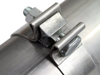 Large Bore-HD 4 Inch 409 Stainless Steel Cat-Back Exhaust System w/o Tip Ford Diesel Trucks 03-07 V8-6.0L (td) aFe Power