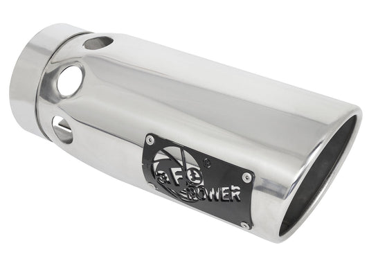 Large Bore-HD 4 Inch 409 Stainless Steel Dpf-Back Exhaust System Ford Diesel Trucks 11-14 V8-6.7L (td) aFe Power