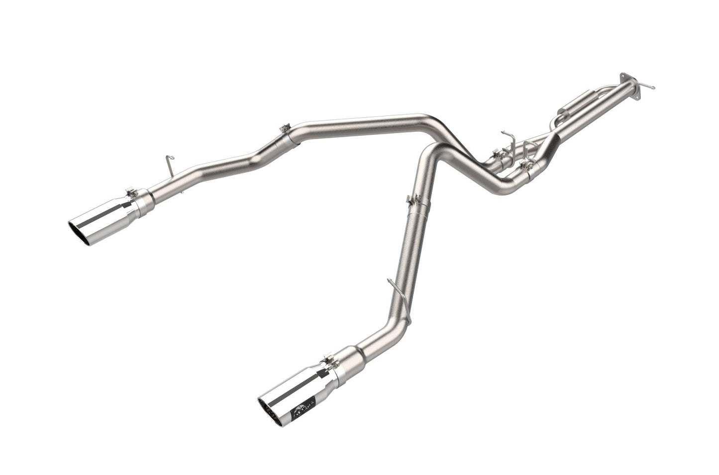 Vulcan Series 3 Inch 304 Stainless Steel Cat-Back Exhaust System w/Polished Tips Ram 1500 25-26 L6-3.0L (tt) aFe Power