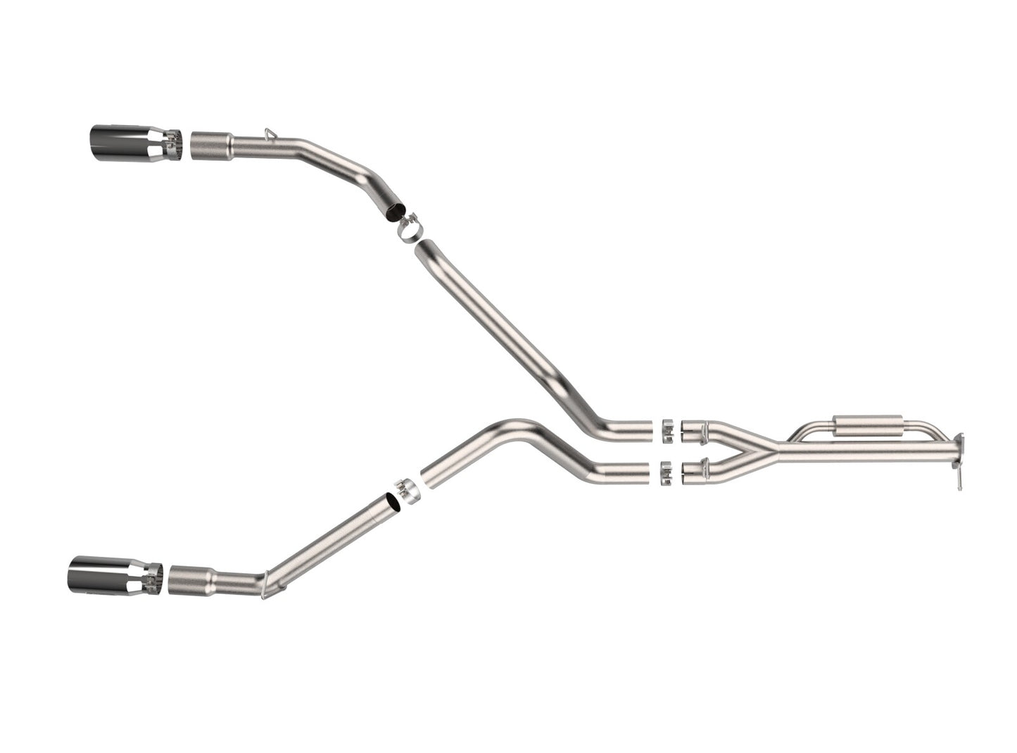 Vulcan Series 3 Inch 304 Stainless Steel Cat-Back Exhaust System w/Polished Tips Ram 1500 25-26 L6-3.0L (tt) aFe Power