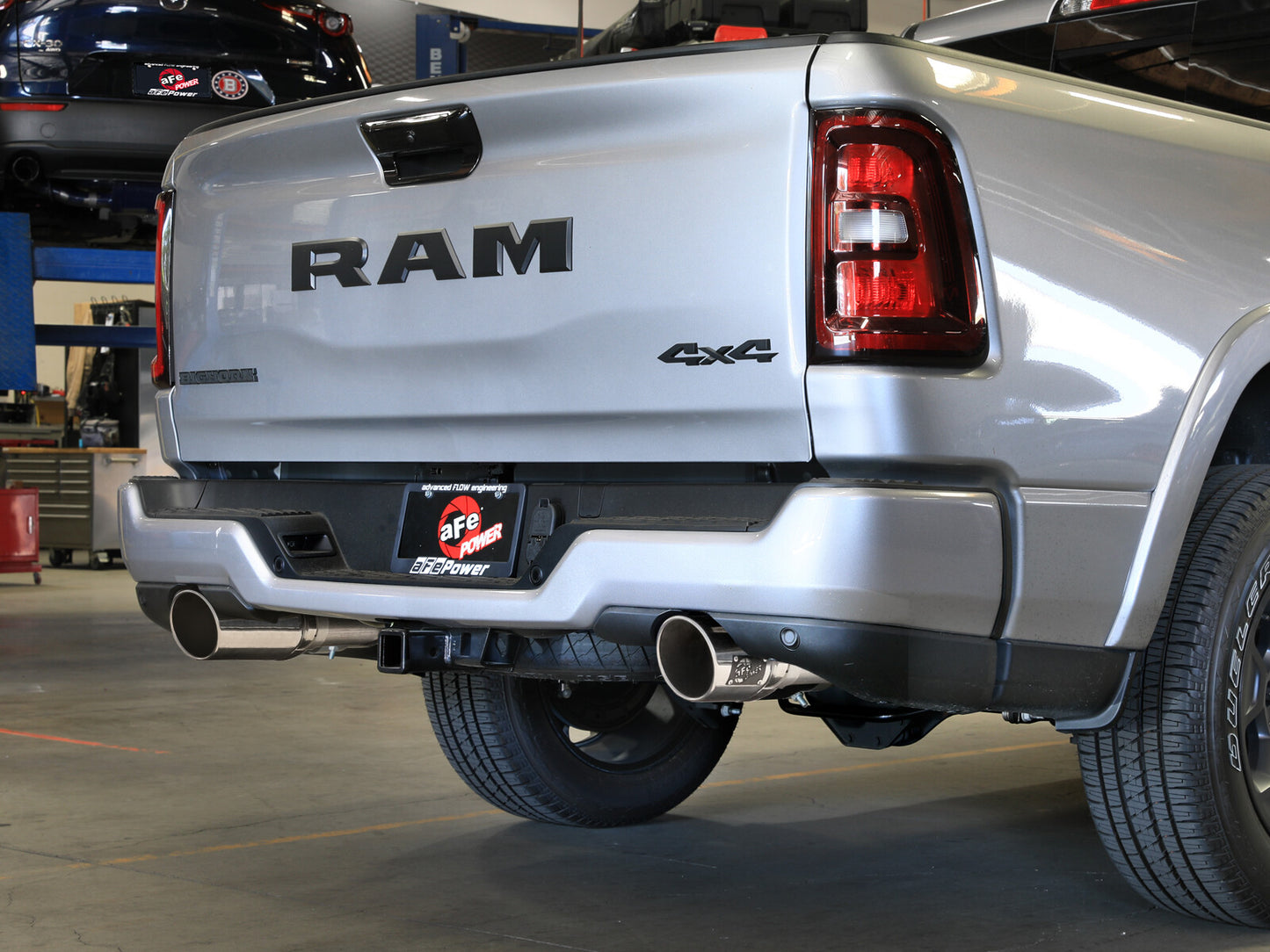 Vulcan Series 3 Inch 304 Stainless Steel Cat-Back Exhaust System w/Polished Tips Ram 1500 25-26 L6-3.0L (tt) aFe Power