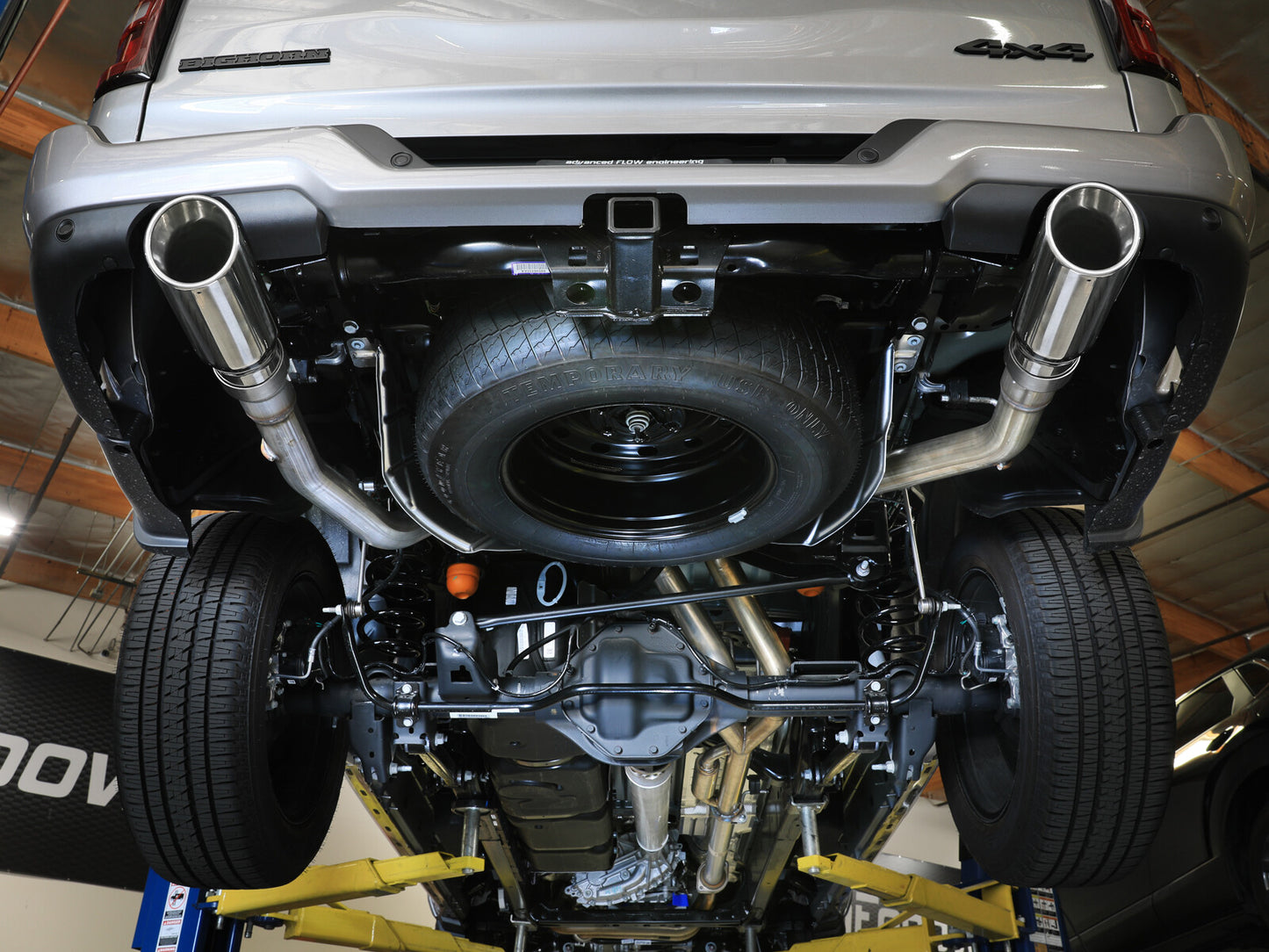 Vulcan Series 3 Inch 304 Stainless Steel Cat-Back Exhaust System w/Polished Tips Ram 1500 25-26 L6-3.0L (tt) aFe Power