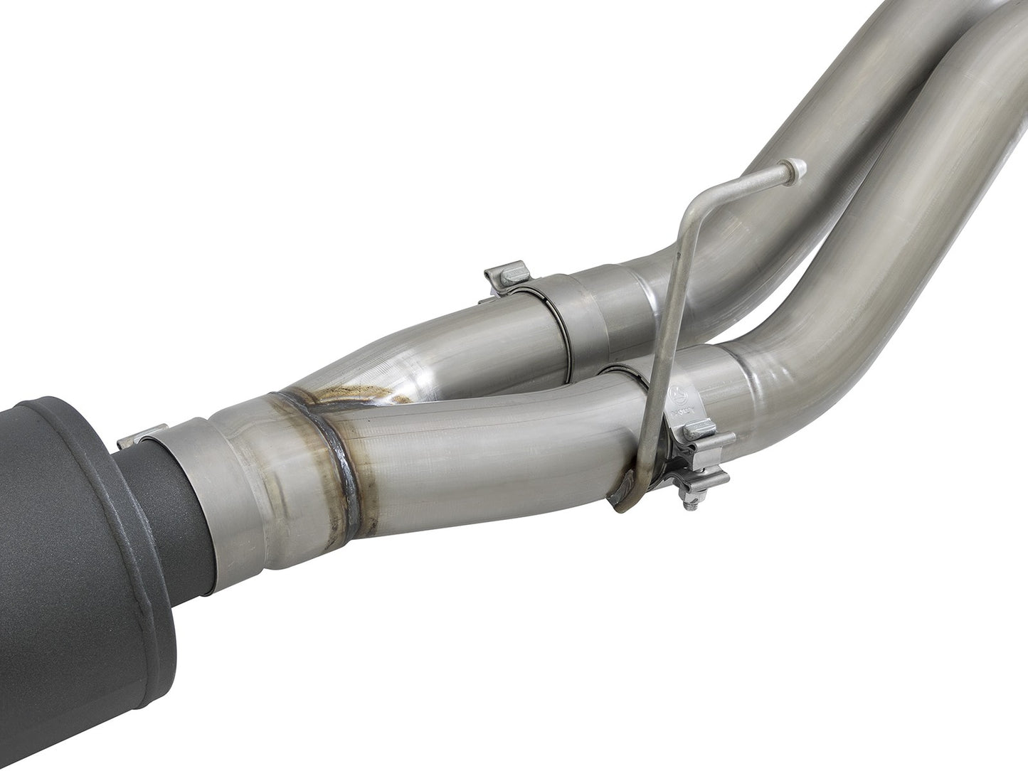 Mach Force-Xp 3 Inch 304 Stainless Cat-Back Hi-Tuck Exhaust System w/ Black Tips Ford F-150 Raptor 17-20/F-150 Limited 19-20 V6-3.5L (tt) aFe Power