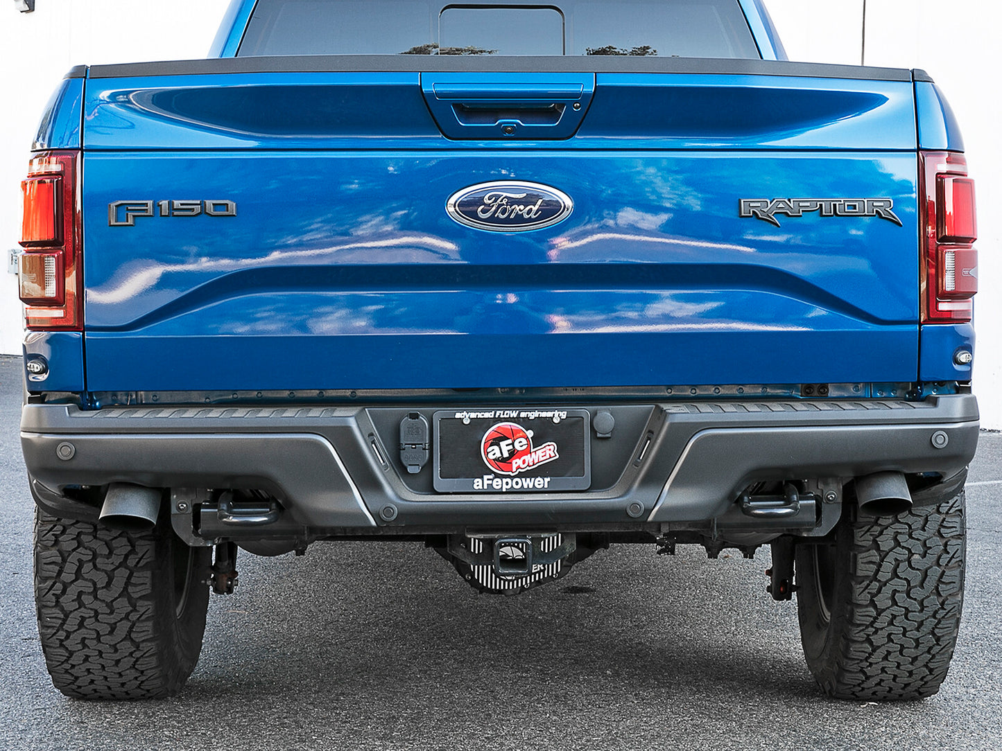 Mach Force-Xp 3 Inch 304 Stainless Cat-Back Hi-Tuck Exhaust System w/ Black Tips Ford F-150 Raptor 17-20/F-150 Limited 19-20 V6-3.5L (tt) aFe Power