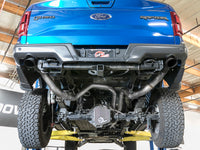 Mach Force-Xp 3 Inch 304 Stainless Cat-Back Hi-Tuck Exhaust System w/ Black Tips Ford F-150 Raptor 17-20/F-150 Limited 19-20 V6-3.5L (tt) aFe Power
