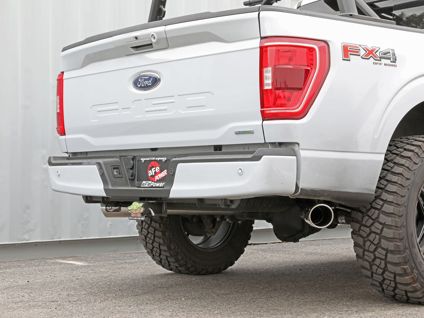 Gemini Xv 3 Inch 304 Stainless Steel Cat-Back Exhaust System w/ Cut-Out Polished Ford F-150 21-26 V6-2.7L (tt)/3.5L (tt)/V8-5.0L aFe Power