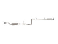 Takeda 2-1/4 Inch 304 Stainless Steel Cat-Back Exhaust System w/ Polished Tip Ford Fiesta (Sedan) 14-19 L4-1.6L aFe Power