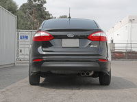 Takeda 2-1/4 Inch 304 Stainless Steel Cat-Back Exhaust System w/ Polished Tip Ford Fiesta (Sedan) 14-19 L4-1.6L aFe Power