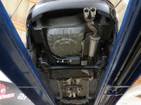 Takeda 2-1/4 Inch 304 Stainless Steel Cat-Back Exhaust System w/ Polished Tip Ford Fiesta (Sedan) 14-19 L4-1.6L aFe Power