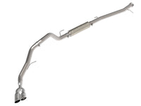 Vulcan Series 3 Inch Stainless Steel Rear Exit Exhaust System w/ Polished Tip Ford Ranger/Ranger Raptor 22-26 L4-2.0L (td) aFe Power