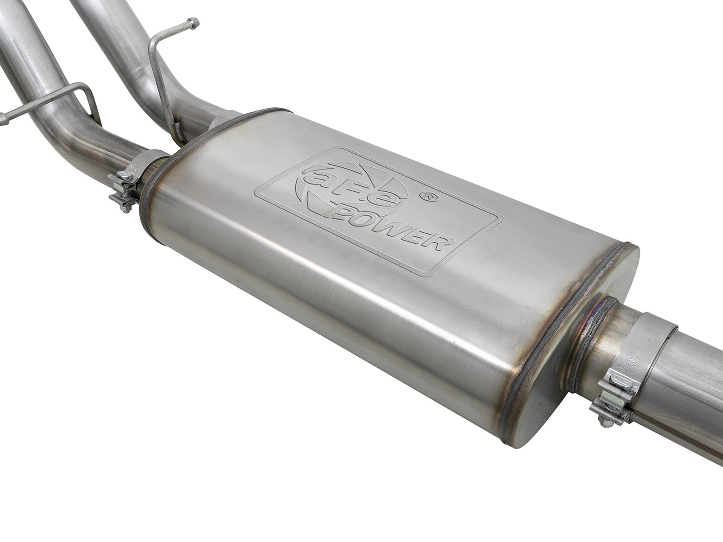 Vulcan Series 304 Stainless Steel Cat-Back Exhaust System w/o Tip GM Silverado/Sierra 1500 19-26 V8-6.2L aFe Power