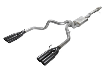 compare product Vulcan Series 304 Stainless Steel Cat-Back Exhaust System w/ Black Tip GM Silverado/Sierra 1500 19-26 V8-6.2L aFe Power