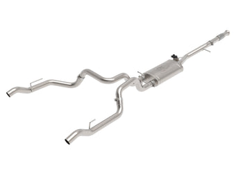compare product Gemini Xv 3 Inch 304 Stainless Steel Cat-Back Exhaust System w/ Cut-Out GM Silverado/Sierra 1500 19-26 V8-5.3L aFe Power
