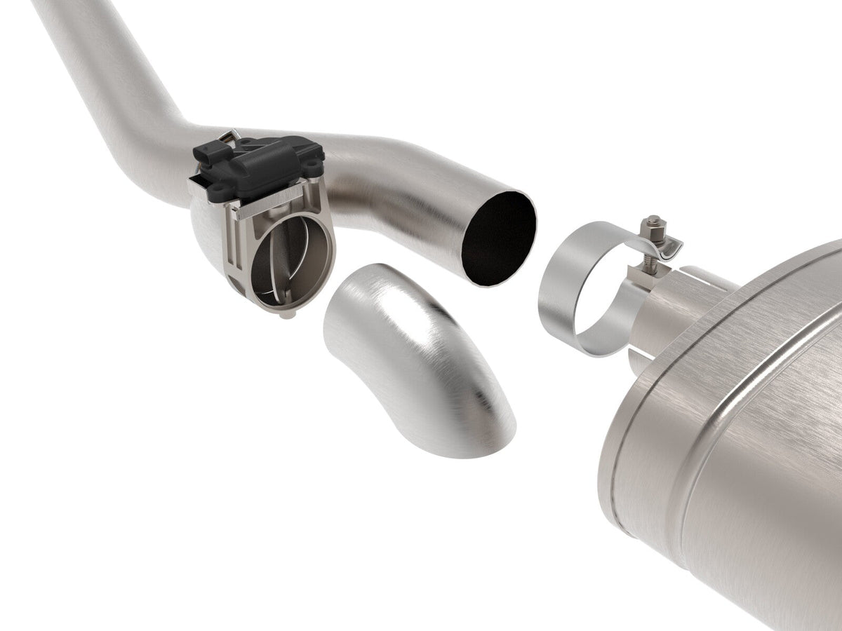 Gemini Xv 3 Inch 304 Stainless Steel Cat-Back Exhaust System w/ Cut-Out GM Silverado/Sierra 1500 19-26 V8-5.3L aFe Power aFe Power