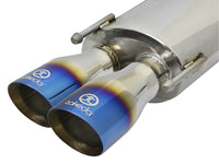 Takeda 2 Inch 304 Stainless Steel Axle-Back Exhaust System w/ Blue Flame Tip Lexus RC200t 16-17 /RC300 18-23 L4-2.0L (t)/RC350 15-23 V6-3.5L aFe Power