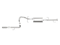 Mach Force-Xp 2-1/2 Inch 304 Stainless Steel Cat-Back Exhaust System w/ Polish Tip Toyota 4Runner 10-24 V6-4.0L aFe Power