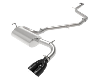 compare product Takeda 2 Inch to 2-1/2 Inch 304 Stainless Steel Cat-Back Exhaust System w/ Black Tip Toyota C-Hr 18-22 L4-2.0L aFe Power