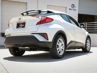 Takeda 2 Inch to 2-1/2 Inch 304 Stainless Steel Cat-Back Exhaust System w/ Black Tip Toyota C-Hr 18-22 L4-2.0L aFe Power