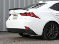 Takeda 3 Inch to 2-1/2 Inch 304 Stainless Steel Cat-Back Exhaust System w/Polish Tip Lexus IS200t 16-17/IS300 18-23 L4-2.0L (t) aFe Power