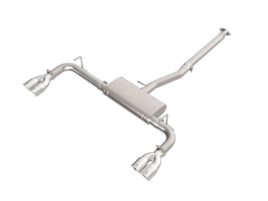 Takeda 2-1/2 Inch 304 Stainless Steel Cat-Back Exhaust System w/ Polished Tip Lexus NX250 22-25 L4-2.5L aFe Power