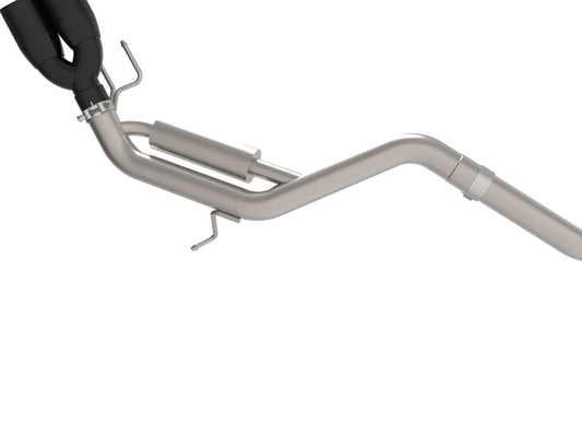 Takeda 2-1/2 Inch 304 Stainless Steel Cat-Back Exhaust w/ Black Tips Toyota Camry 25-26 L4-2.5L aFe Power