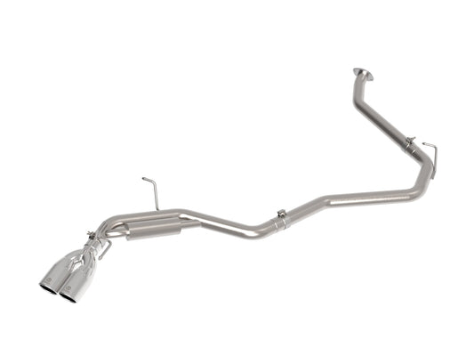 Takeda 2-1/2 Inch 304 Stainless Steel Cat-Back Exhaust w/ Polished Tips Toyota Camry 25-26 L4-2.5L aFe Power