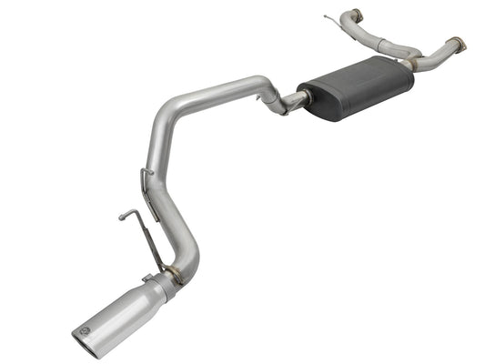 Mach Force Xp 3 Cat-Back 304 Stainless Steel Exhaust System w/Polished Tip Nissan Patrol (Y62) 10-19 V8-5.6L (400 hp) VK56VD aFe Power