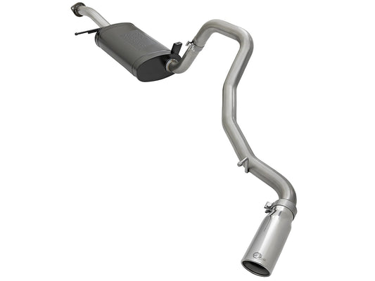 Mach Force-Xp 304 Stainless Steel Cat-Back Exhaust System w/ Polished Tip Nissan Patrol (Y61) 01-19 L6-4.8L aFe Power